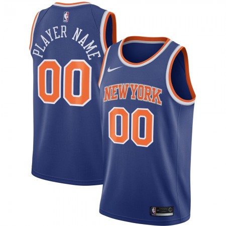 Maglia New York Knicks Personalizzate 2020-21 Nike Icon Edition Swingman - Uomo